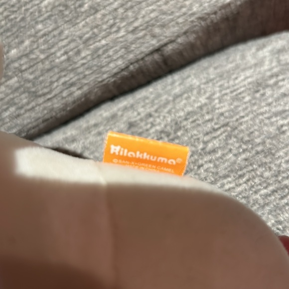 Rilakkuma Plush Bear with Strawberry - Picture 3 of 3